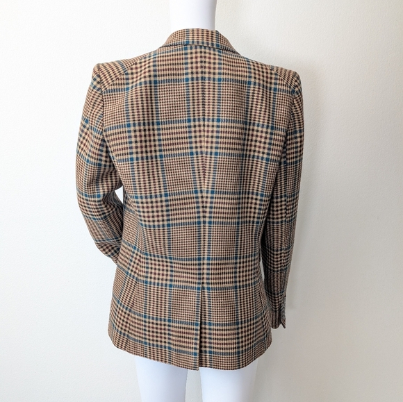 Veronica Beard Miller Plaid Wool Dickey Jacket Blazer Size 10 Celebrity - Picture 10 of 16